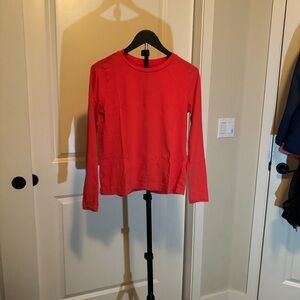 LOFT Vibrant Red Top